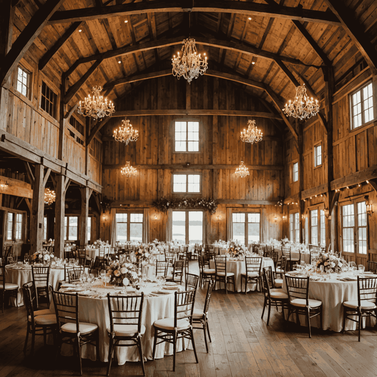 Montage of diverse wedding venues, including a rustic barn, elegant ballroom, and scenic beach setting